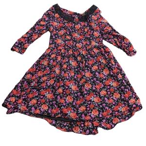 💥50% sale💥 Cotton Candy floral lightweight long sleeve dress S #b476